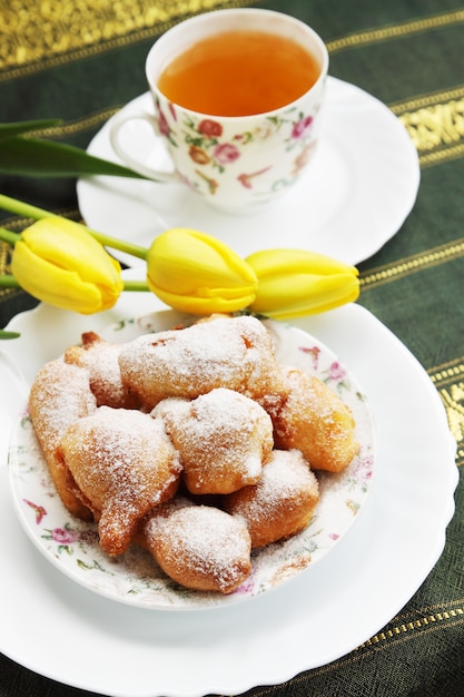 Hausgemachte Donuts