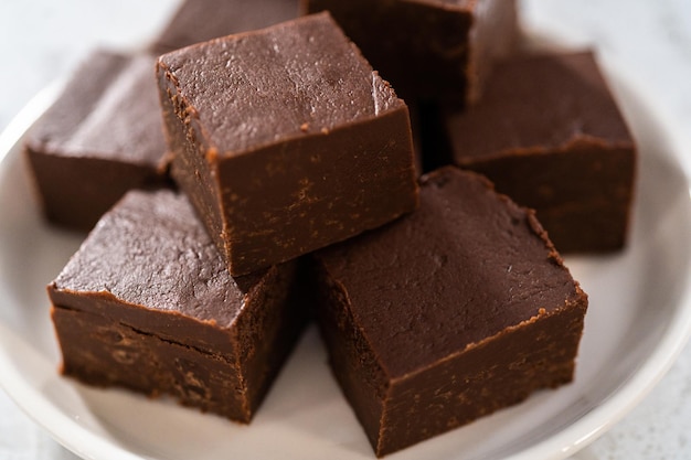 Hausgemachte einfache Fudge