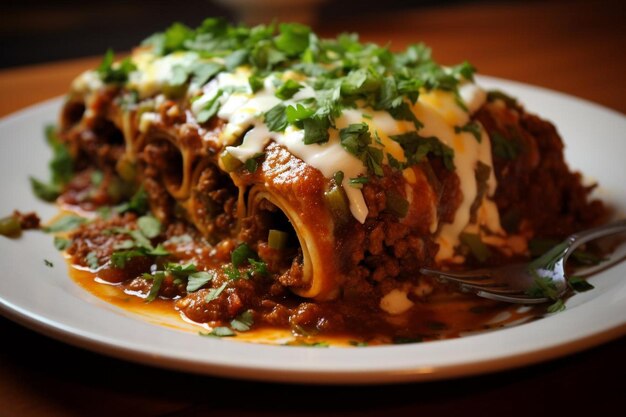 Hausgemachte Enchilada-Spielerei