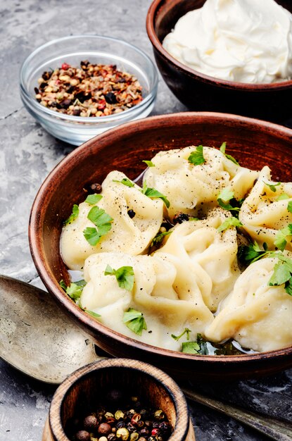 Hausgemachte Fleischknödel