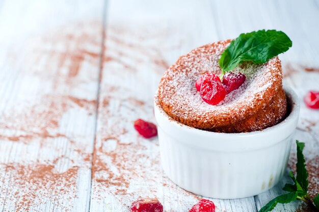 Hausgemachte leckere Souffle