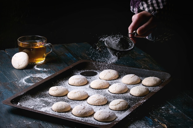 Hausgemachte Mandelkekse