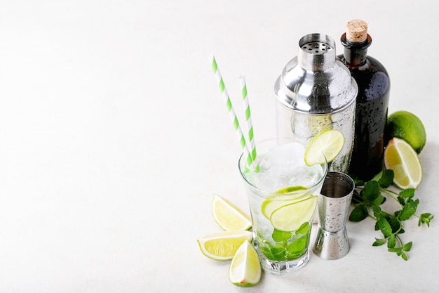 Hausgemachte Mojito-Cocktail