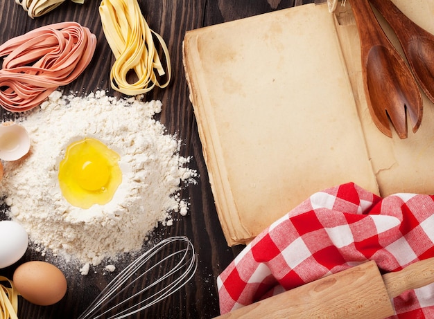 Hausgemachte Pasta kochen