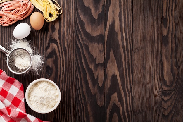 Hausgemachte Pasta kochen