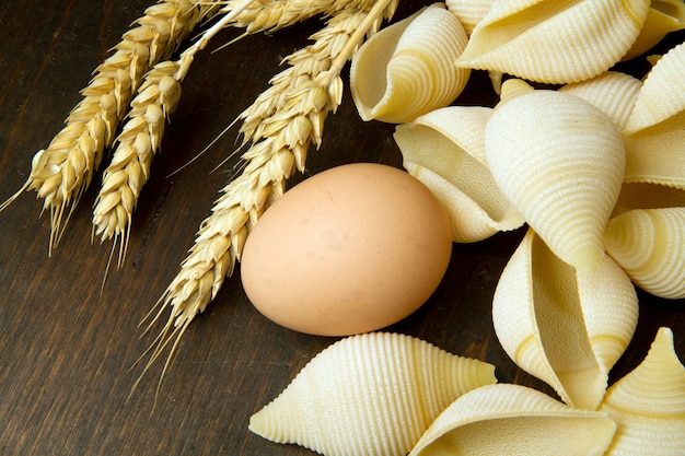 Hausgemachte Pasta mit frischen Zutaten