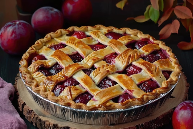 Hausgemachte Pflaumenkuchen Herbstpflaumenkuche