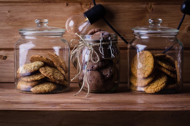 Hausgemachte Schokoladenplätzchen