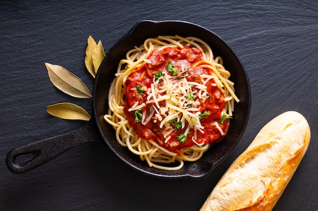 Hausgemachte Spaghetti Bolognese