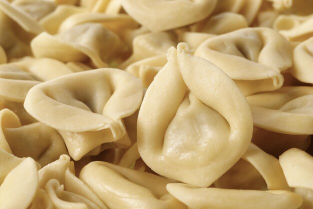 Hausgemachte traditionelle Tortellini