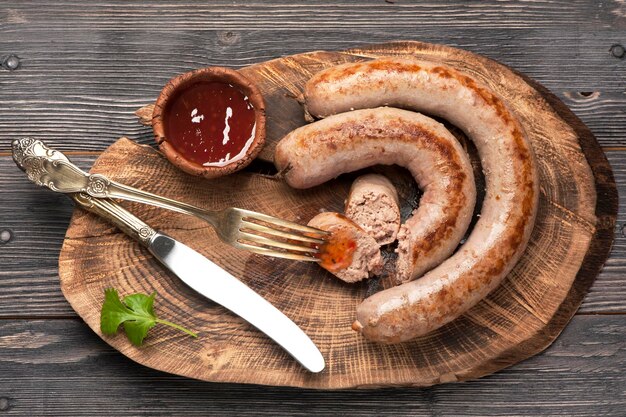 Hausgemachte Wurst