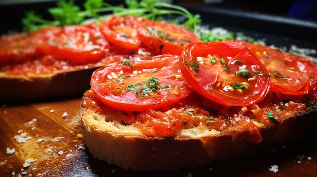 Hausgemachter Pan con Tomate-Tomatentoast