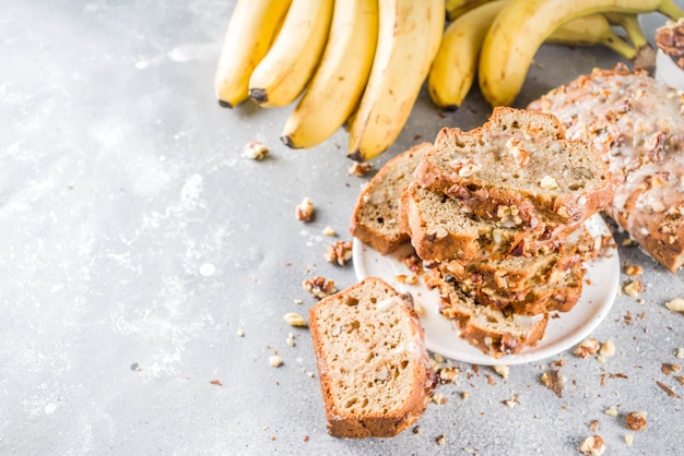 Hausgemachtes Bananenbrot