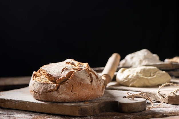 Hausgemachtes Brot hautnah