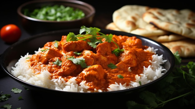 Hausgemachtes Chicken Tikka Masala