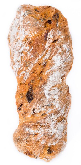 Hausgemachtes Ciabatta mit getrockneten Tomaten