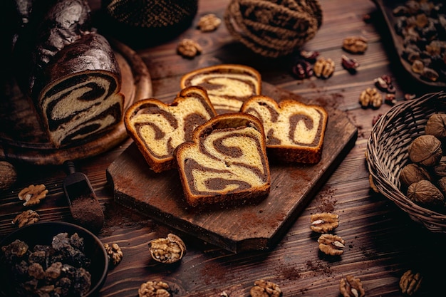 Hausgemachtes köstliches süßes Brot