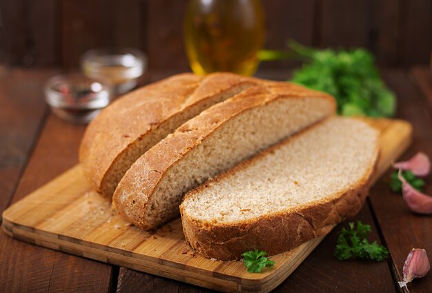 Hausgemachtes Vollkornbrot