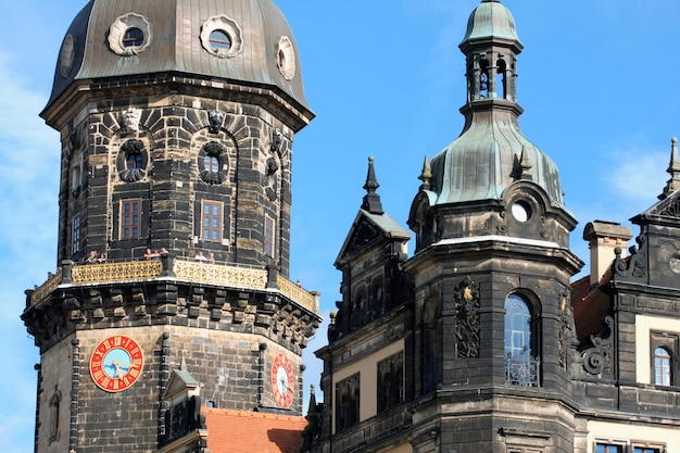 Hausmannsturm en Dresden Alemania