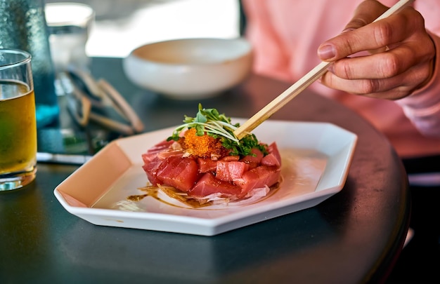 Hawaii Poke Bowl Speiseteller