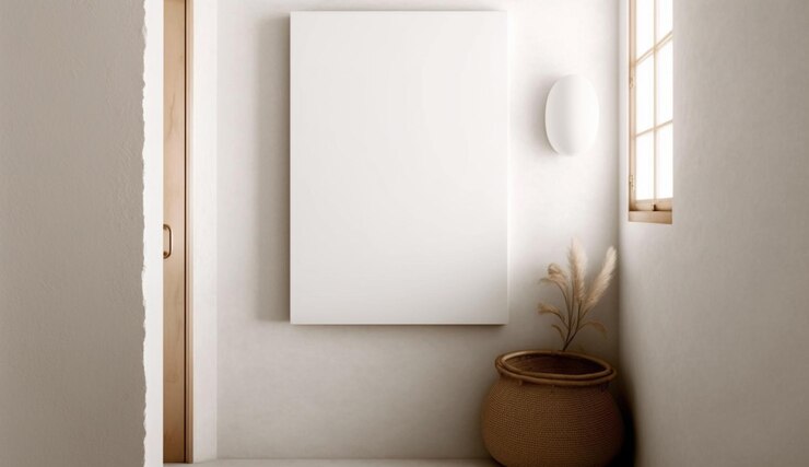 Hay una imagen de una imagen colgada en la pared generativa ai