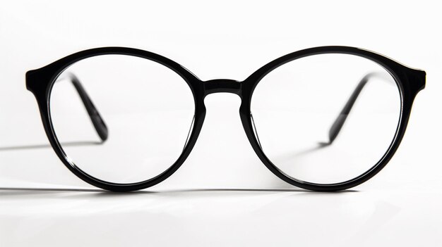 hay un par de gafas que están sentadas en una mesa generativa ai