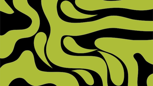 HD Abstracto Flujo de agua líquida con forma de gota Ilustración de fondo 1