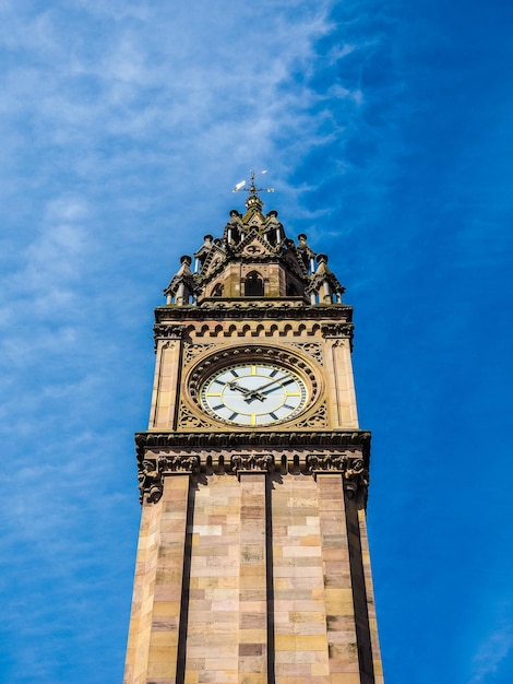 HDR-Albert-Uhr in Belfast