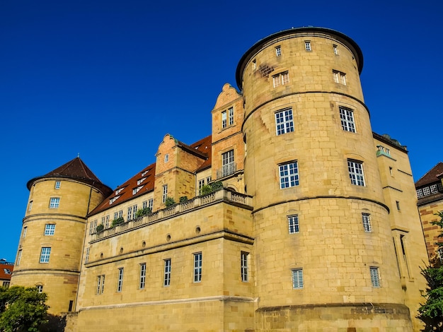 HDR Altes Schloss Castillo Viejo Stuttgart