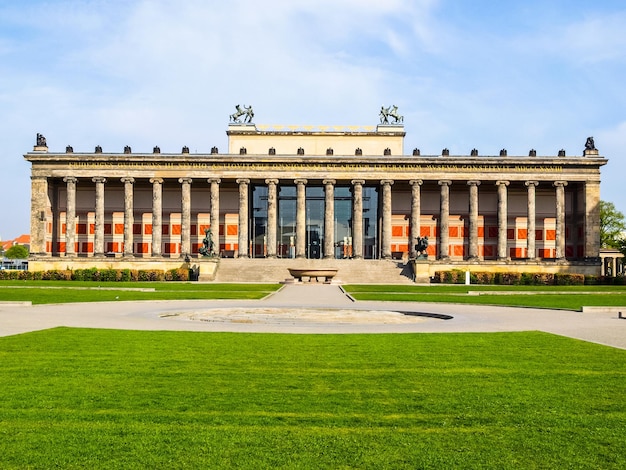 HDR Altesmuseum em Berlim Alemanha