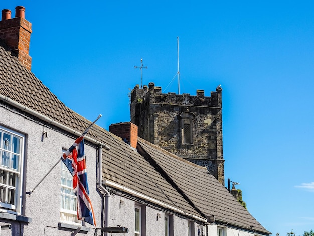 HDR-Ansicht der Stadt Chepstow