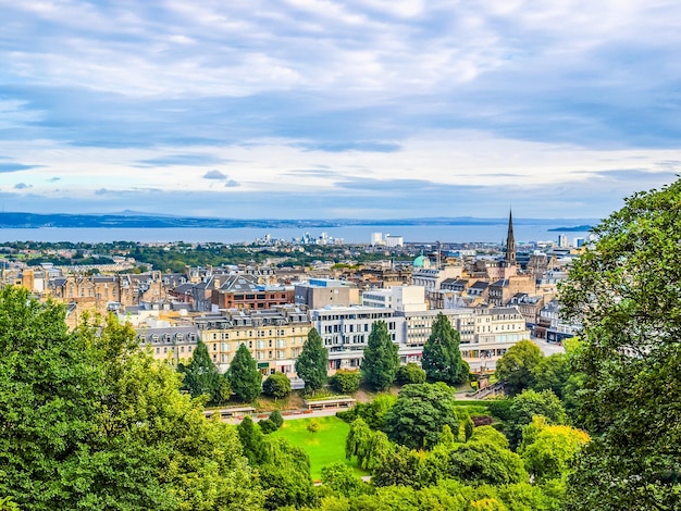 HDR-Ansicht von Edinburgh
