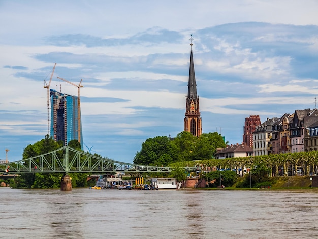 HDR-Ansicht von Frankfurt Deutschland