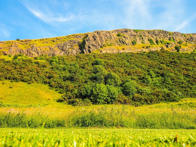 HDR Arthur's Seat en Edimburgo