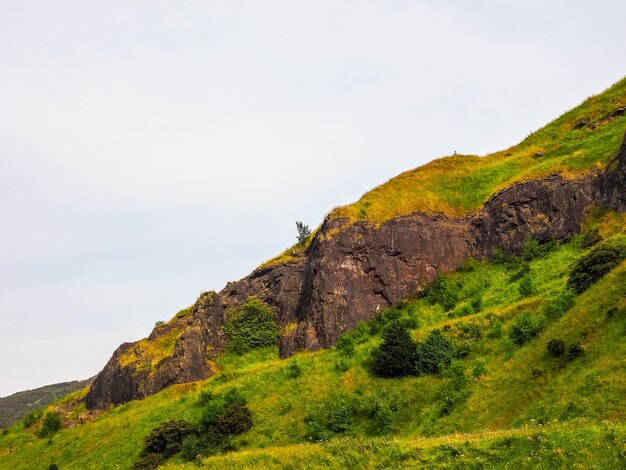 HDR Arthur's Seat en Edimburgo