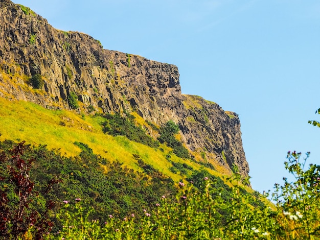 HDR Arthur's Seat em Edimburgo