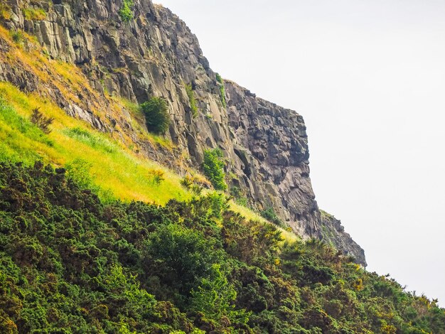 HDR Arthur's Seat em Edimburgo