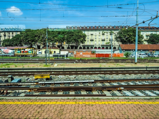 HDR Bahnhof Torino Porta Nuova