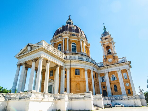 HDR Basílica di Superga Turín Italia