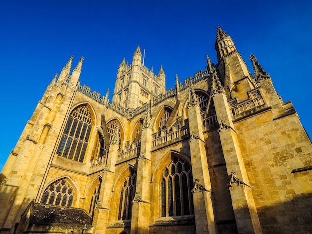 HDR Bath Abbey in Bad