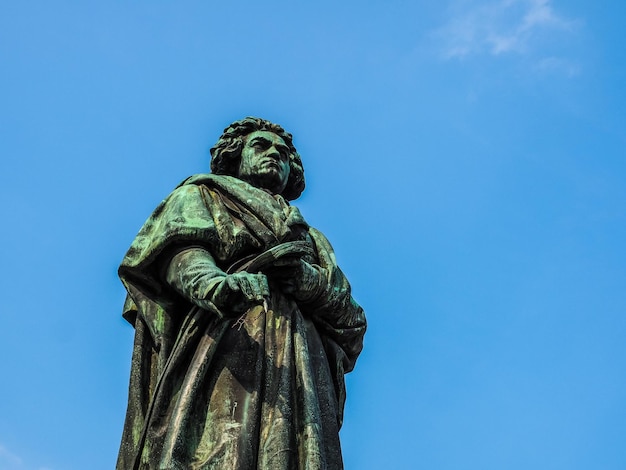 HDR Beethoven Denkmal 1845 em Bonn