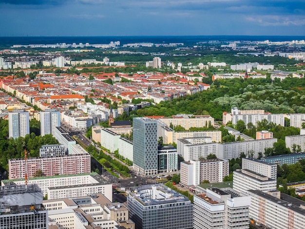 HDR Berlim vista aérea