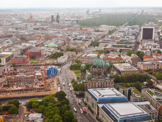 HDR Berlin Luftaufnahme