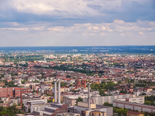 HDR Berlin Luftaufnahme