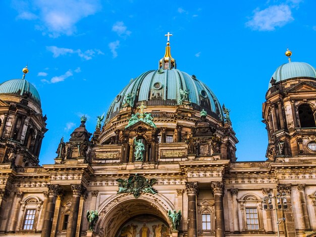 Foto hdr berliner dom en berlín