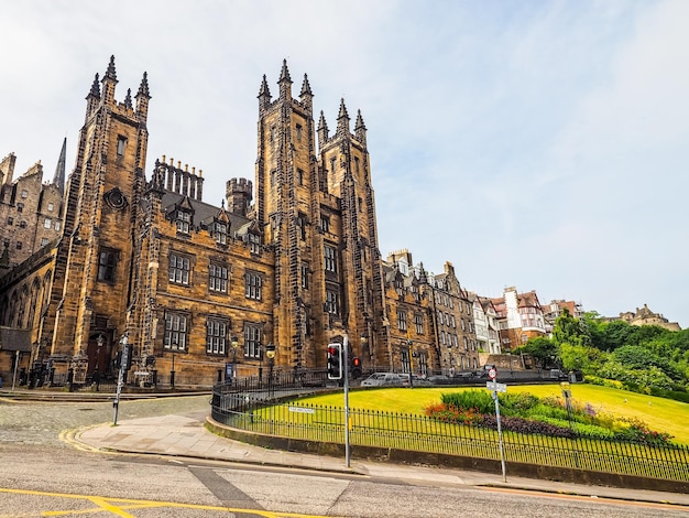 HDR-Blick auf die Stadt Edinburgh