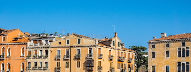 HDR-Blick auf die Stadt Venedig