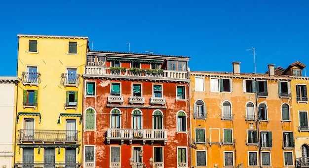 HDR-Blick auf die Stadt Venedig