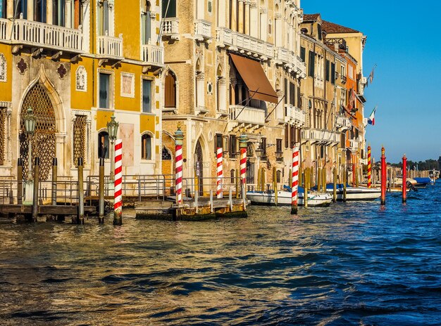 HDR Canal Grande em Veneza