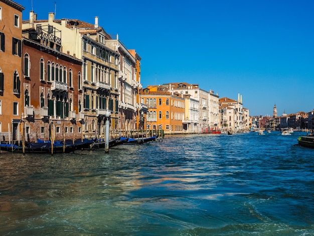 HDR Canal Grande en Venecia